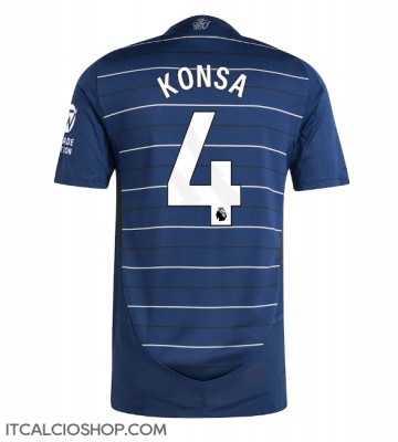 Aston Villa Ezri Konsa #4 Terza Maglia 2024-25 Manica Corta